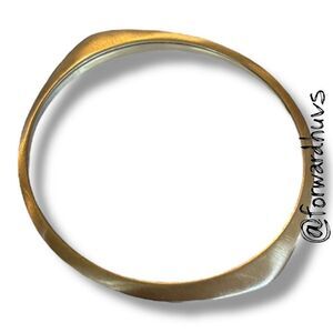 Bundle Sale 3 for $15 | Copper Color Metal Bangle – Sculptural Design